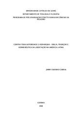 Jimmy Cabral - Contra toda autoridade e hierarquia  – biblia ,  tradição e hermeneutica na america latina.pdf