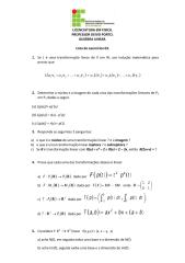 Lista de algebra linear nº 3.pdf