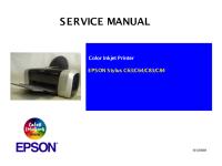 Epson Stylus Color C64 - C84 Service Manual.pdf